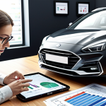 **

A person thoughtfully considering options related to their car lease renewal, surrounded by documents, a tablet displaying car models, and financial charts. Focus on a modern, slightly cluttered desk setting, conveying a sense of decision-making.

**
