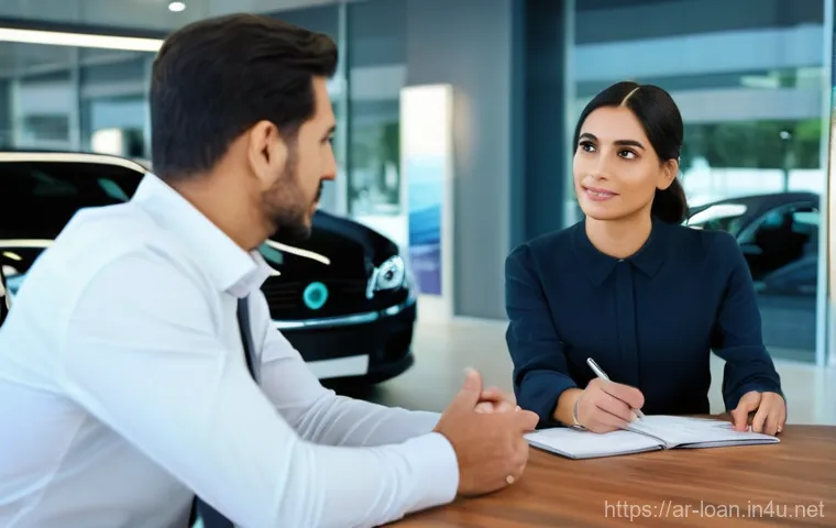 자동차 리스 중도 해지 - **Prompt:** A discerning Arab individual, a man in his late 30s, dressed in a sharp business suit wi...