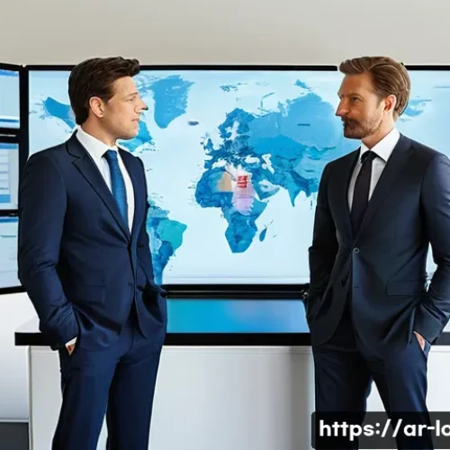 Home 26 캐피탈 리스와 렌트 비교 - **Prompt 1: Weighing Financial Futures**
"A diverse group of three business professionals, inclu...